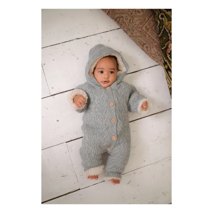 Louise Misha Pilote Laine et Coton Fourré David | Bleu