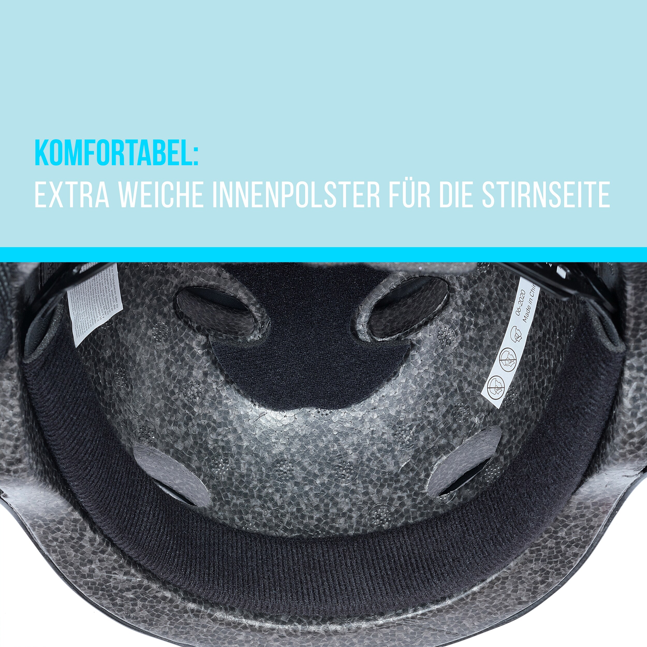 Apollo Größenverstellbarer Schutzhelm Skatehelm mit Design
