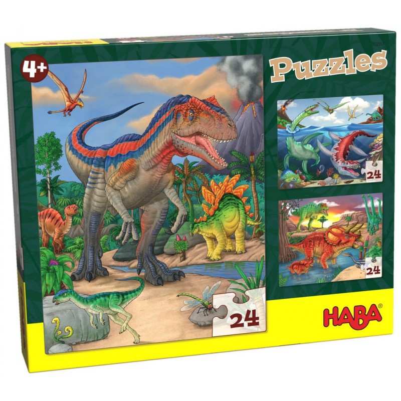 Puzzles dinosaures 24 pièces