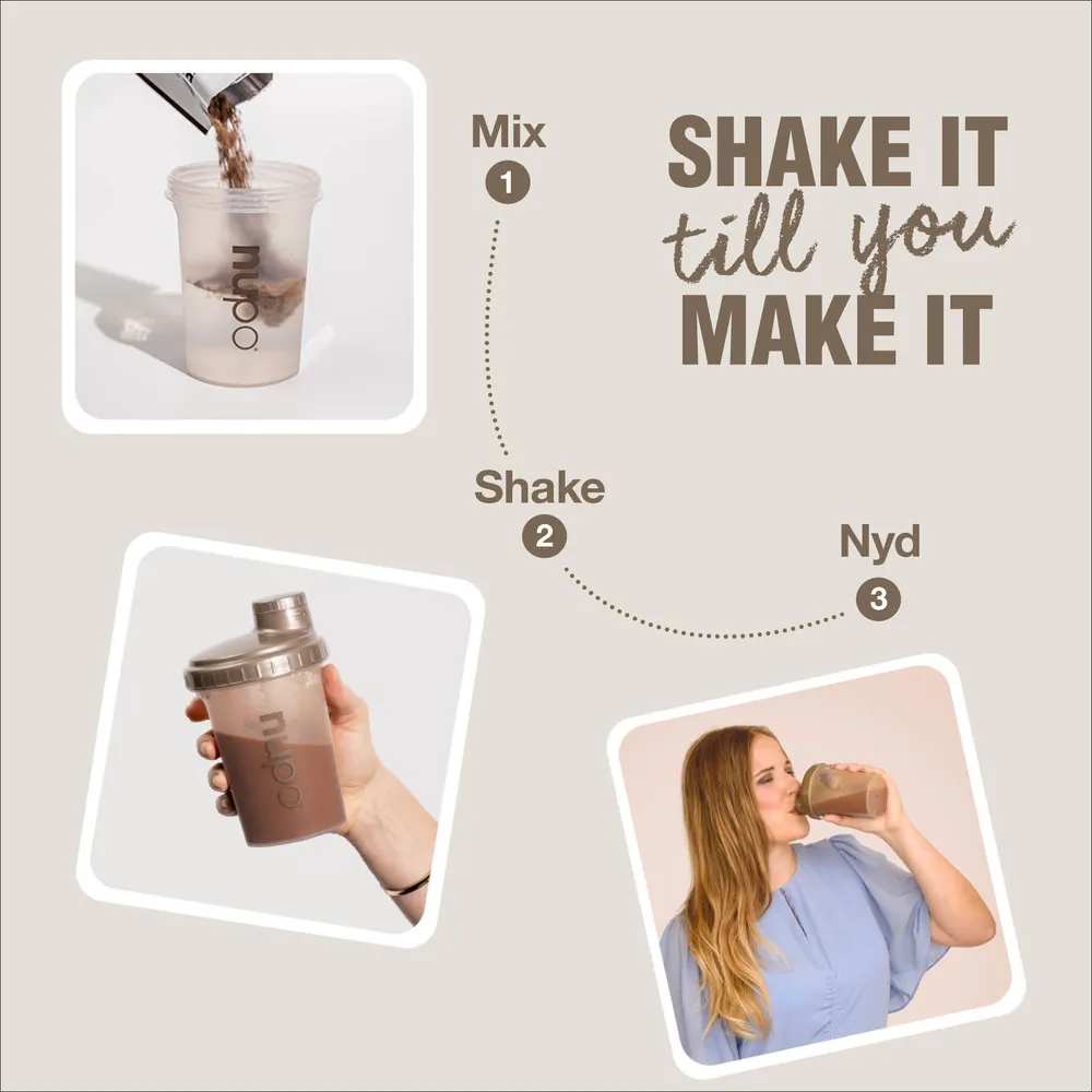 Nupo Diet Shake Caffe Latte - 384 g.