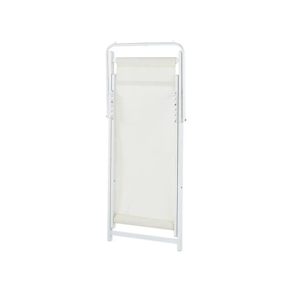 LOCRI II - Strandstoel - Wit/Beige - Polyester