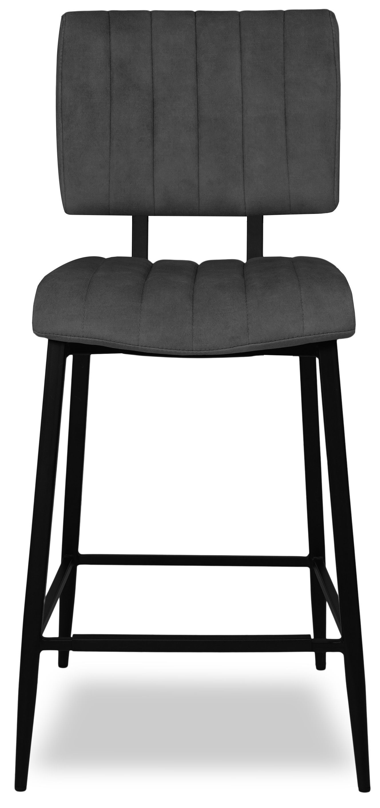 Barkruk antraciet Tara B46.5 x D58.5 x H103 cm