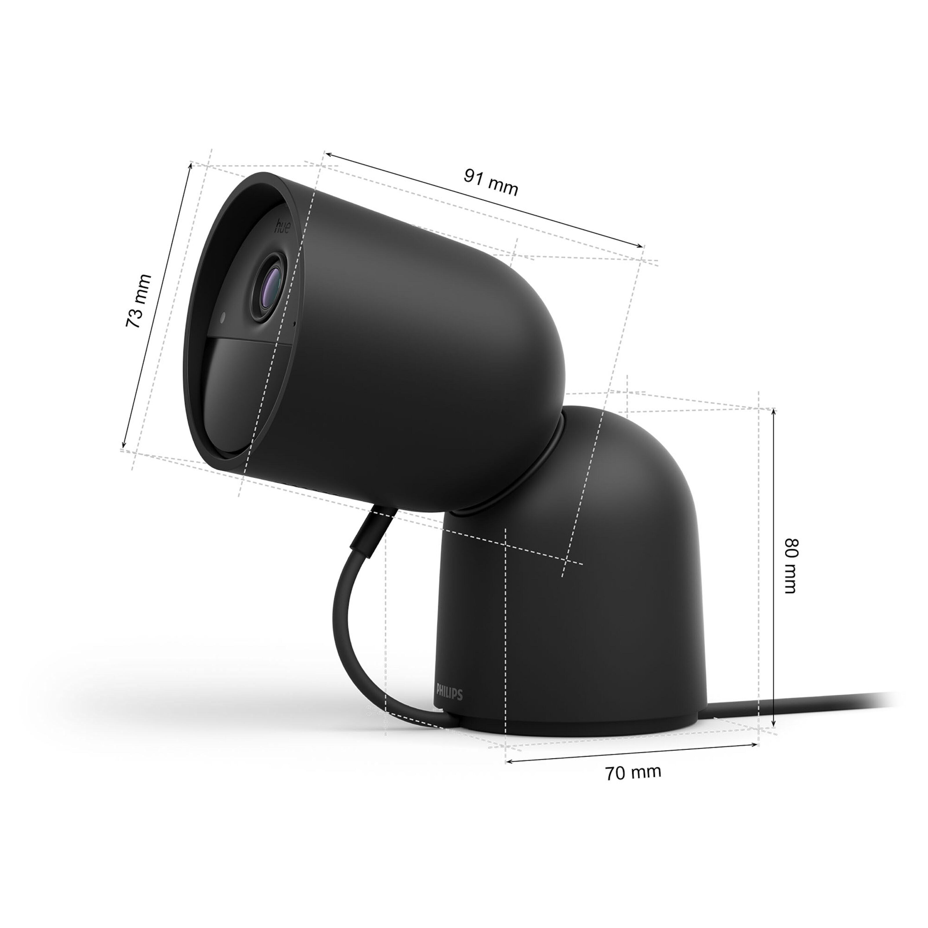 Philips Hue Secure Desktop Cam Svart