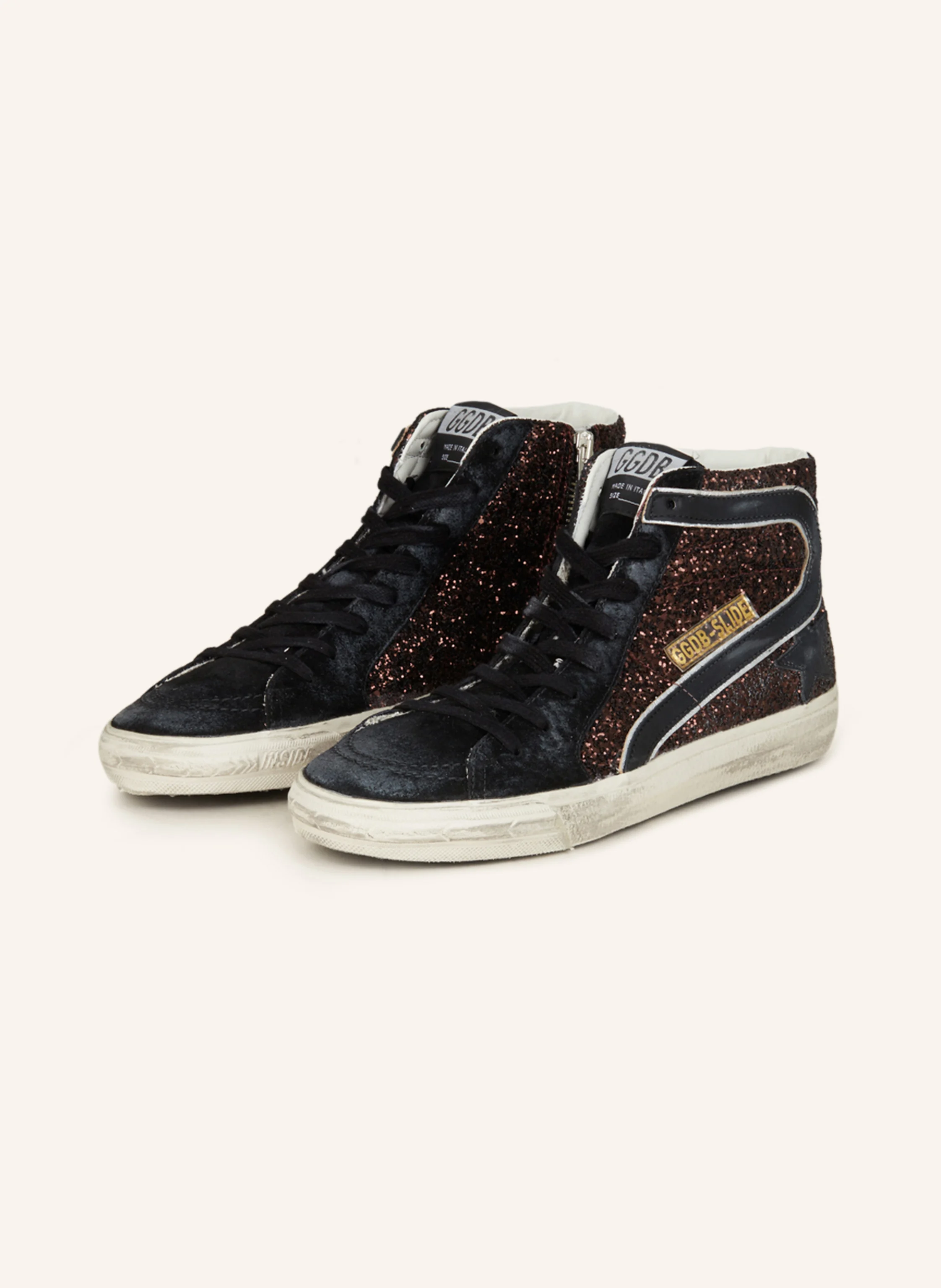 GOLDEN GOOSE Hightop-Sneaker SLIDE GLITTER