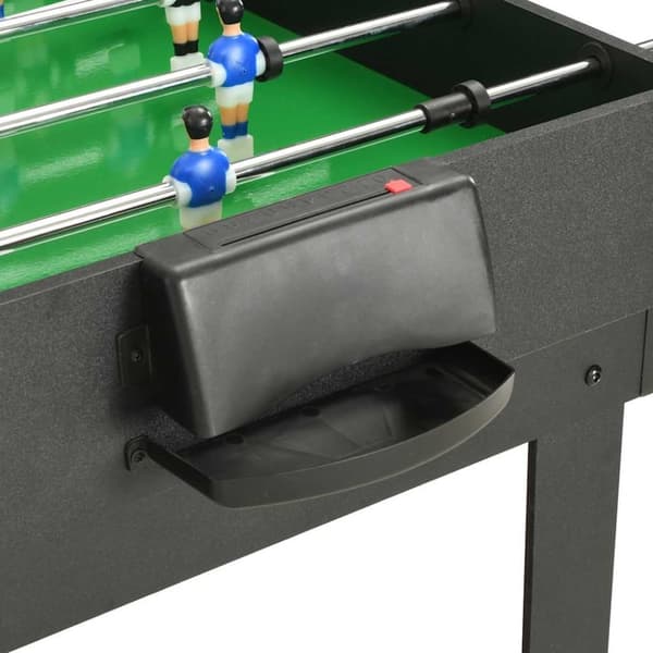 vidaXL Multi-spillbord 15-i-1 121x61x82 cm svart