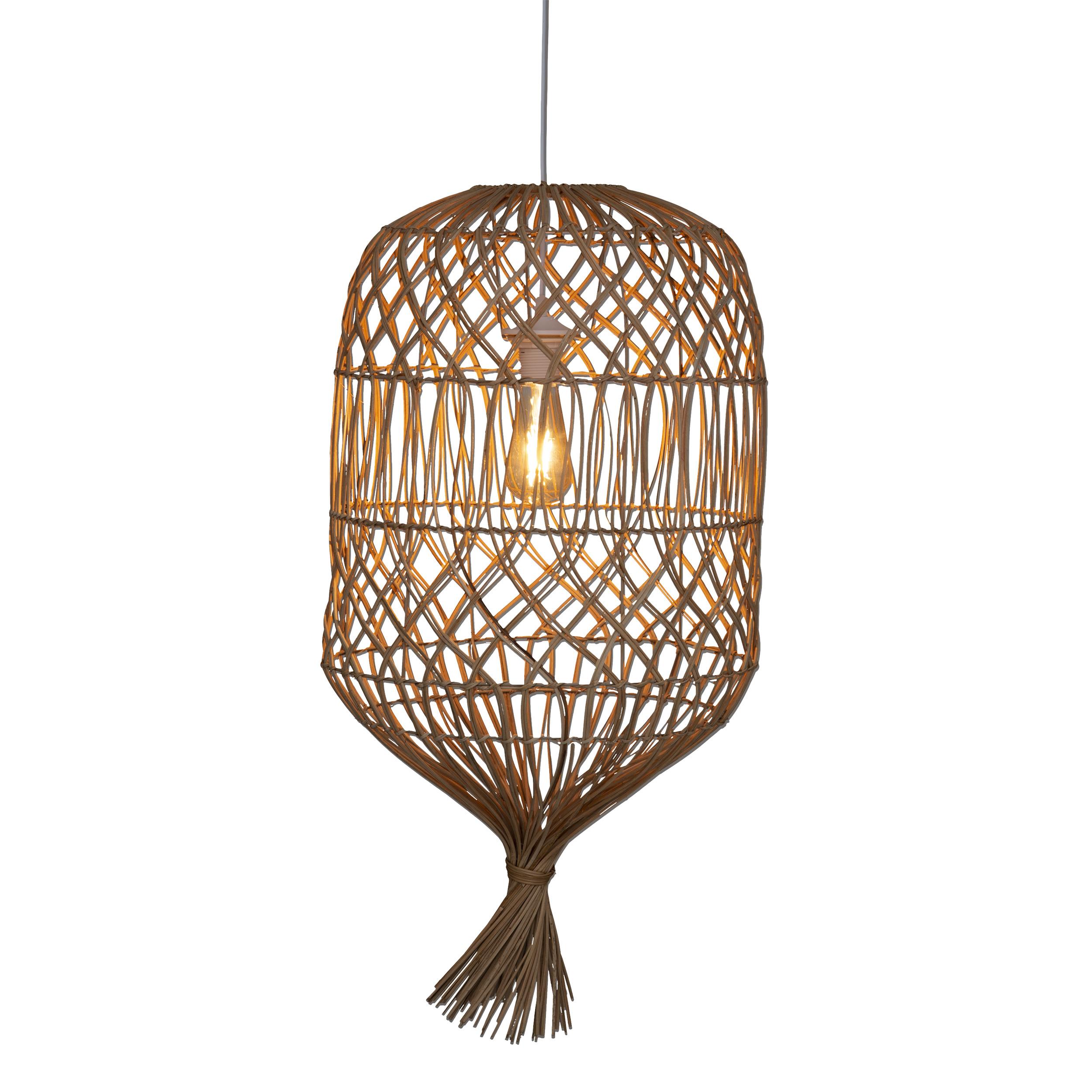 SUSPENSION ROTIN MILOU NATUREL D.38CM