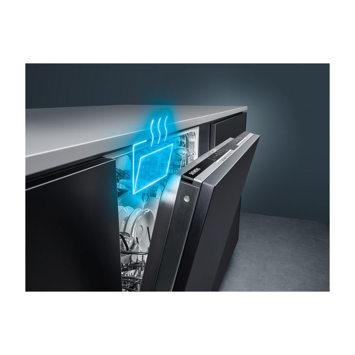 Siemens iQ300 Vollintegrierter Geschirrspüler SN63HX60CE Schwarz