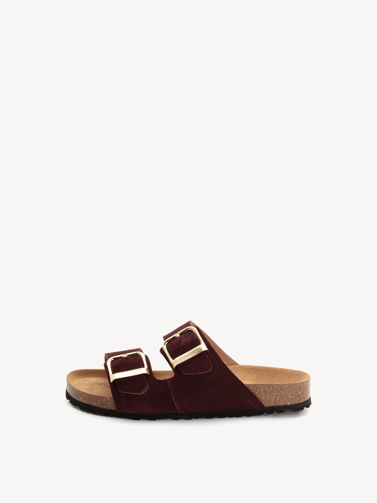 Leren Slipper - rood