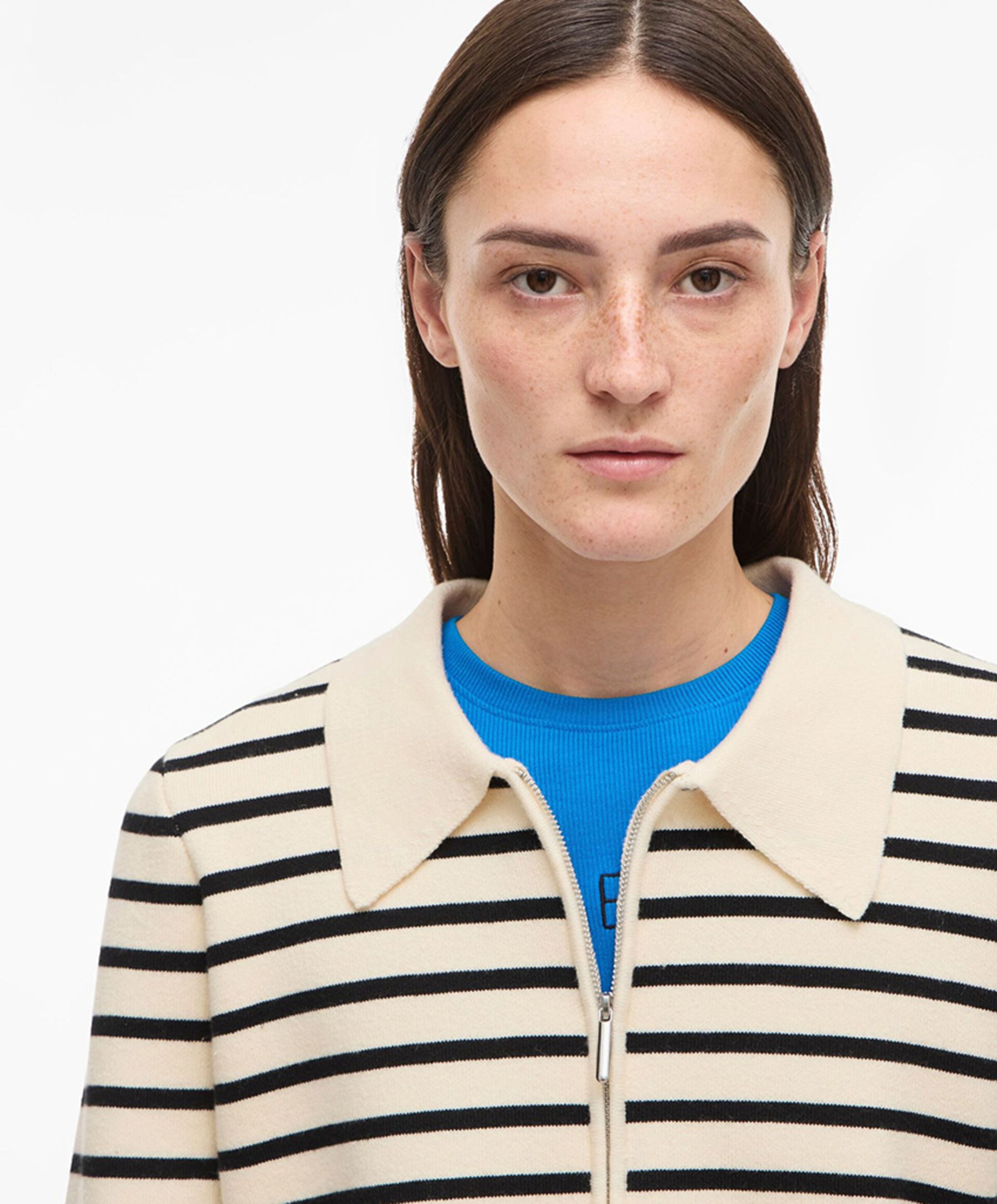 Rouge Edit Dames vest ecru