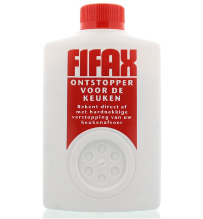 Fifax Keuken ontstopper rood (500 gr)
