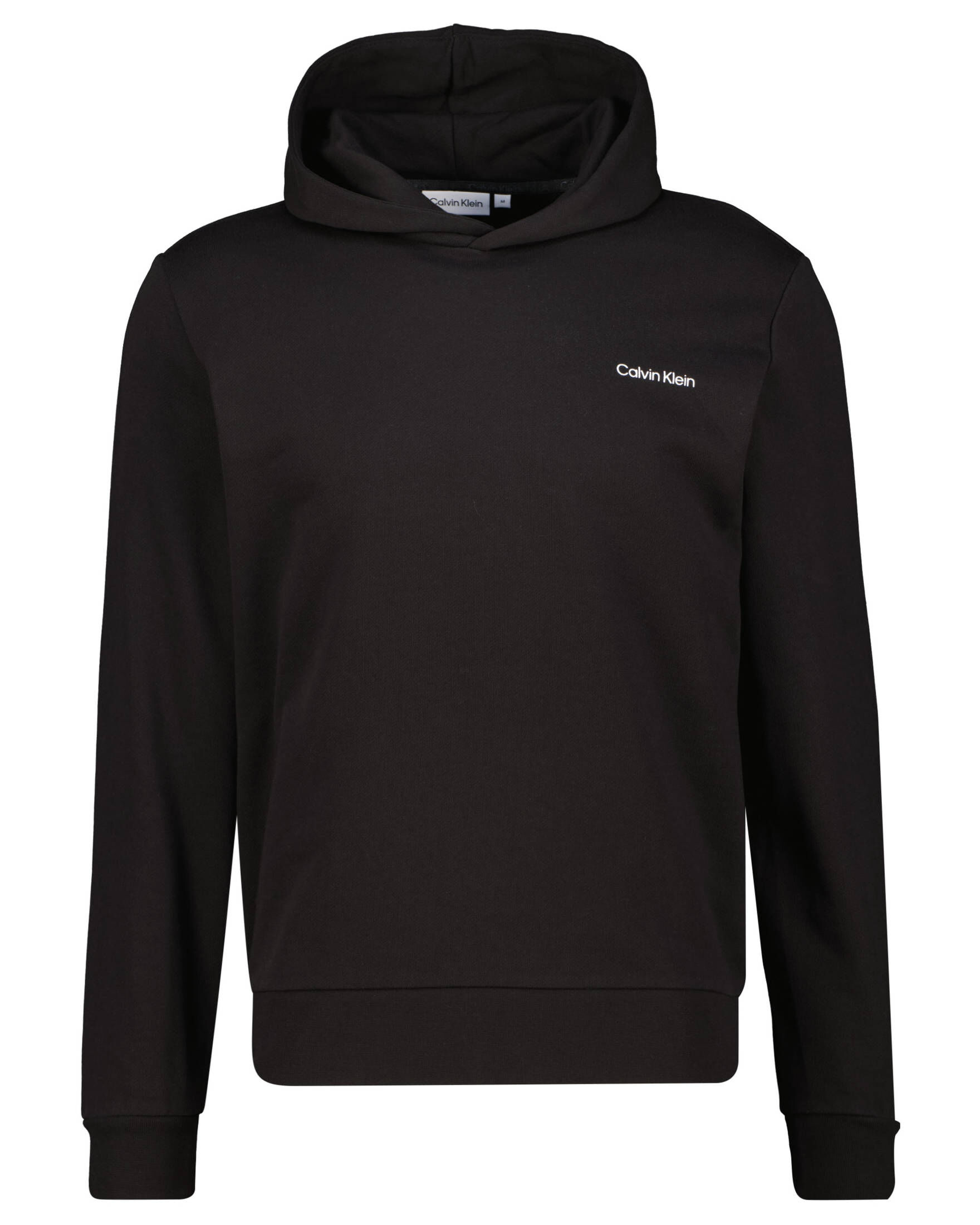 CALVIN KLEIN| Herren Hoodie ANGLED BLACK LOGO
