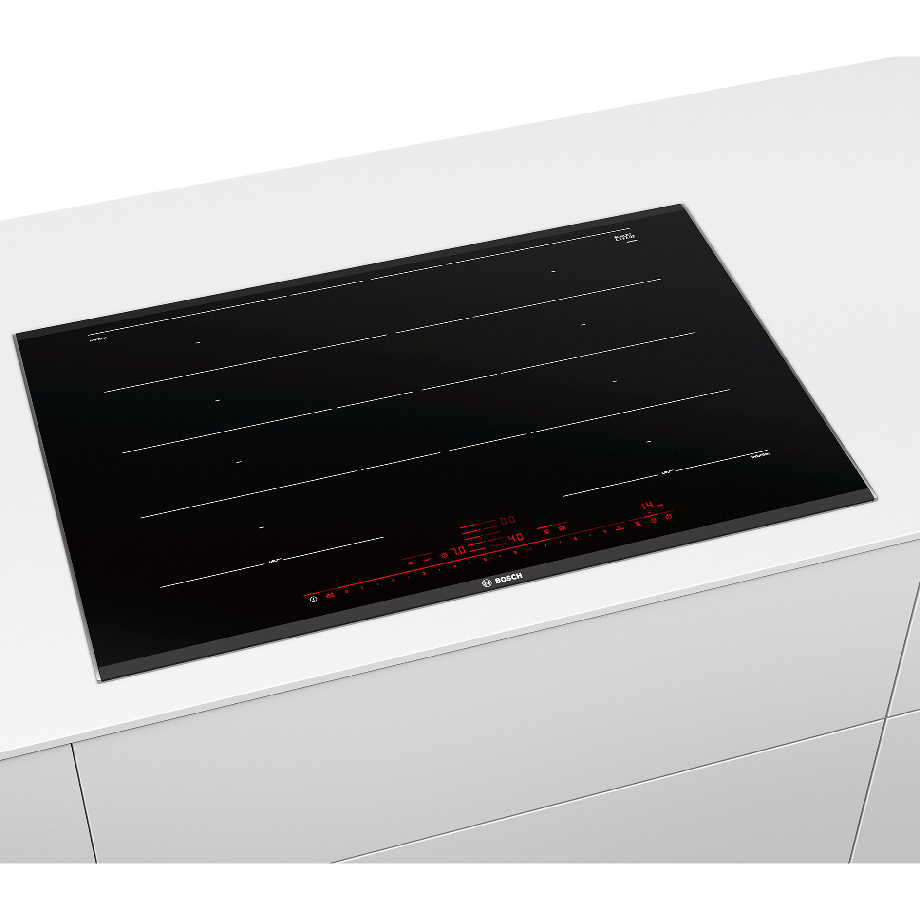 BOSCH Einbau-Kochfeld PXY875DC1E - 4 Kochzonen - Induktion