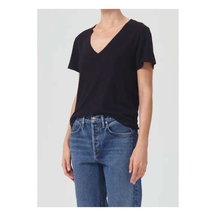 Agolde T-shirt Cameron | Noir