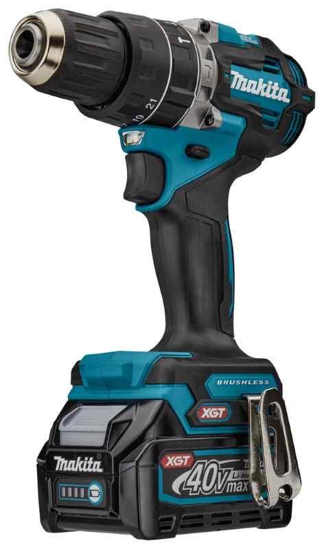 Makita HP002GD201 40V Max klopboor-/schroefmachine set (2x2.5Ah) in Mbox