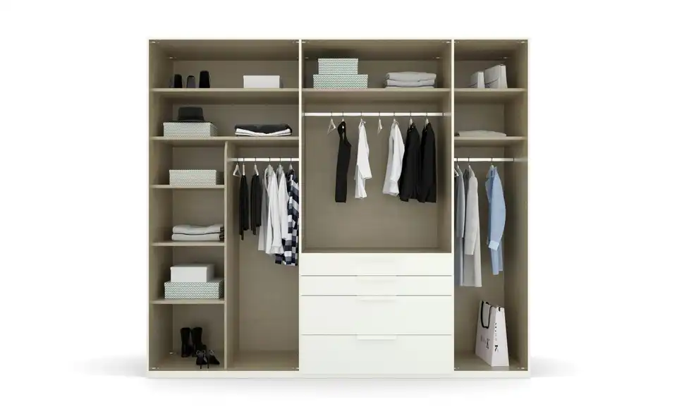 Drehtürenschrank 251 cm 5 Stück