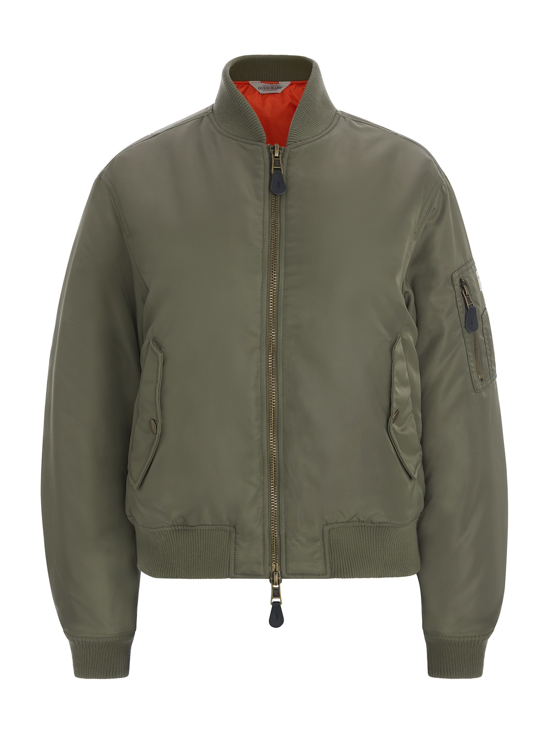 Jaqueta bomber de nylon