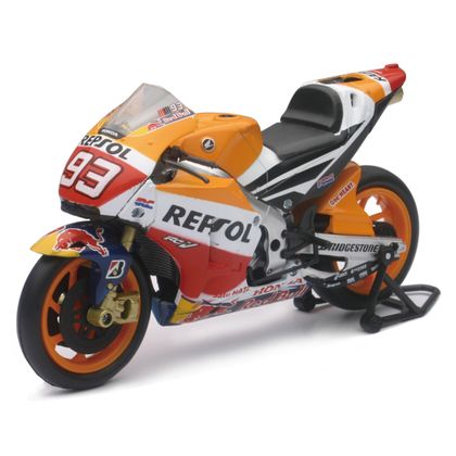 Miniature Newray Moto GP Honda Repsol Marc MARQUEZ - Echelle 1/12° - Orange / Noir