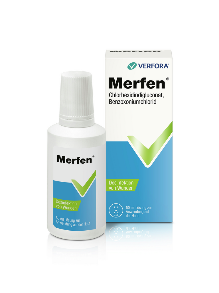 MERFEN wässerige Lösung<br>50 ml, Flasche, Lösung zur Anwendung auf der Haut, farblos