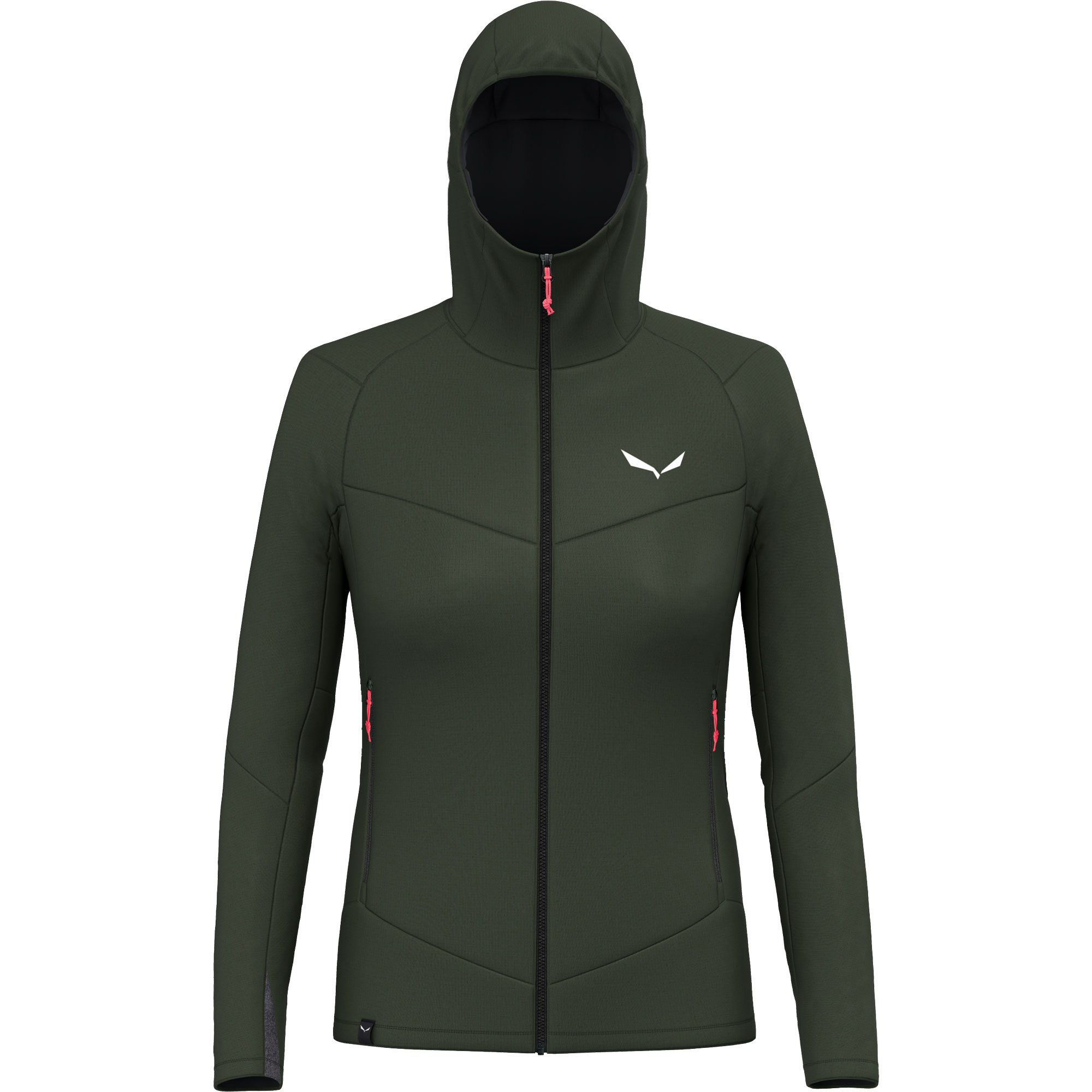 SALEWA Sella Alpine Merino HD Fleecejacke Damen dark olive