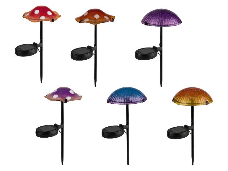 Solar LED-paddenstoel