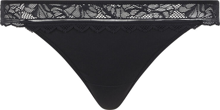 Chantelle Floral Touch Tanga Black