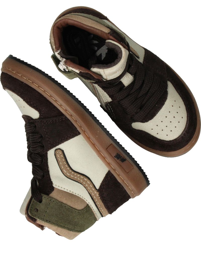 IK-KE Veterschoenen Bruin Jongens