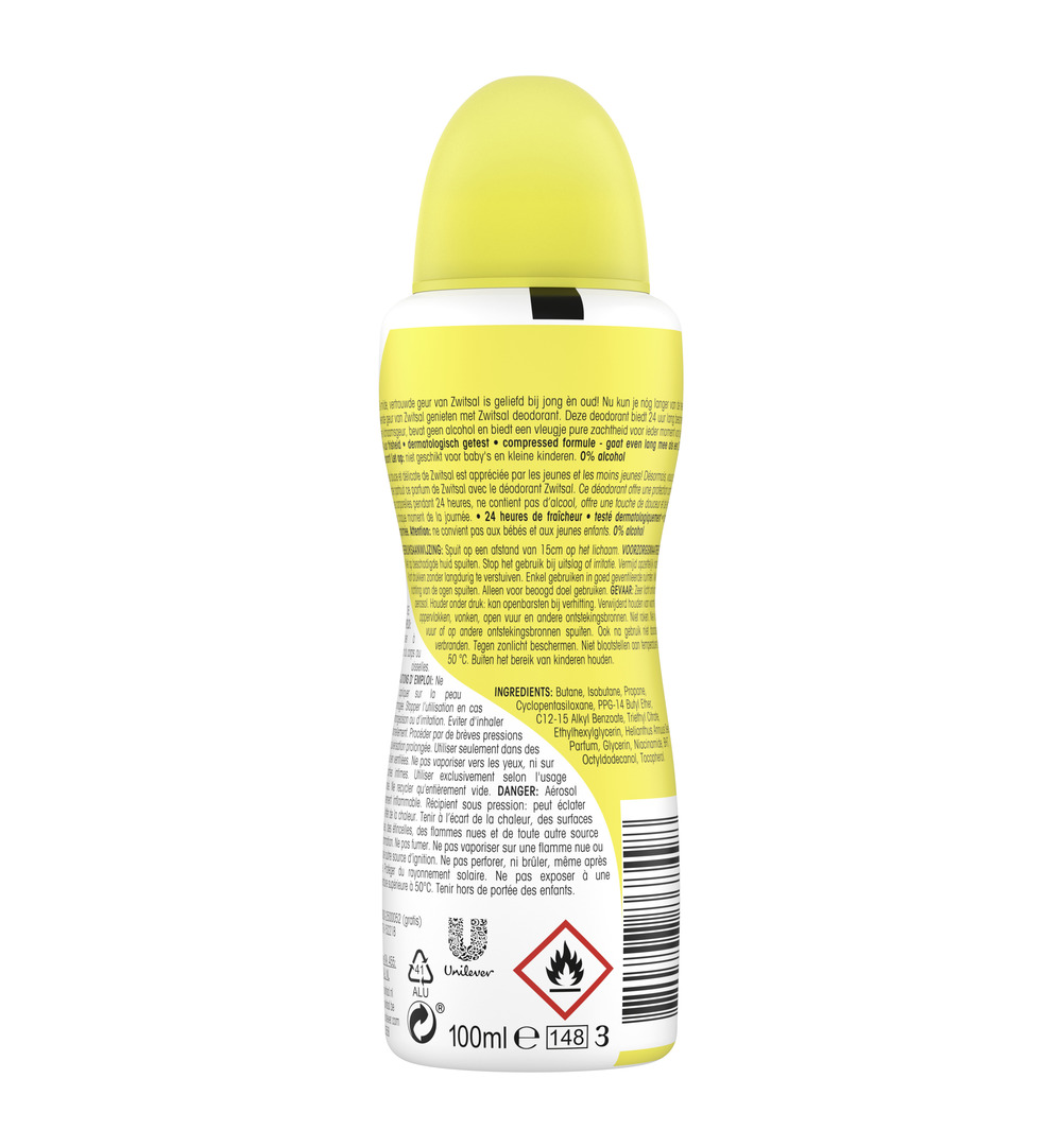 Zwitsal Deodorantspray original (100 ml)