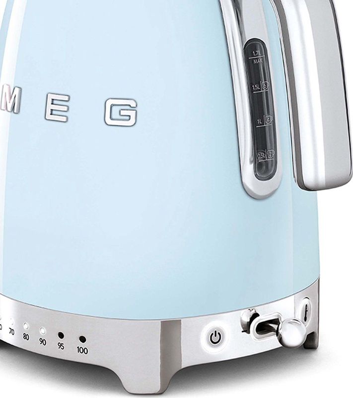 Smeg - Variabele Waterkoker - Pastelblauw - 50° tot 100°C