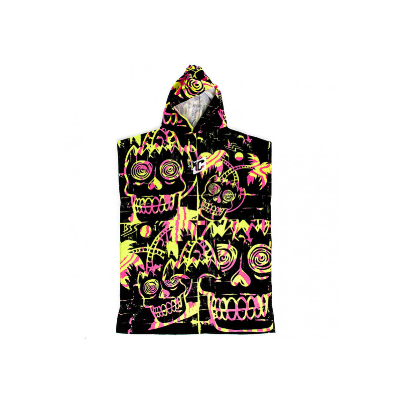 PONCHO CREATURES ENFANT LIME PINK