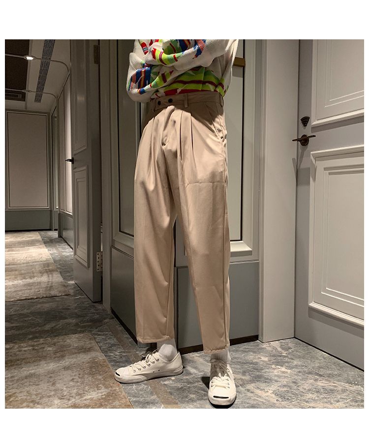 Nightbell - Cropped broek met rechte pijpen
