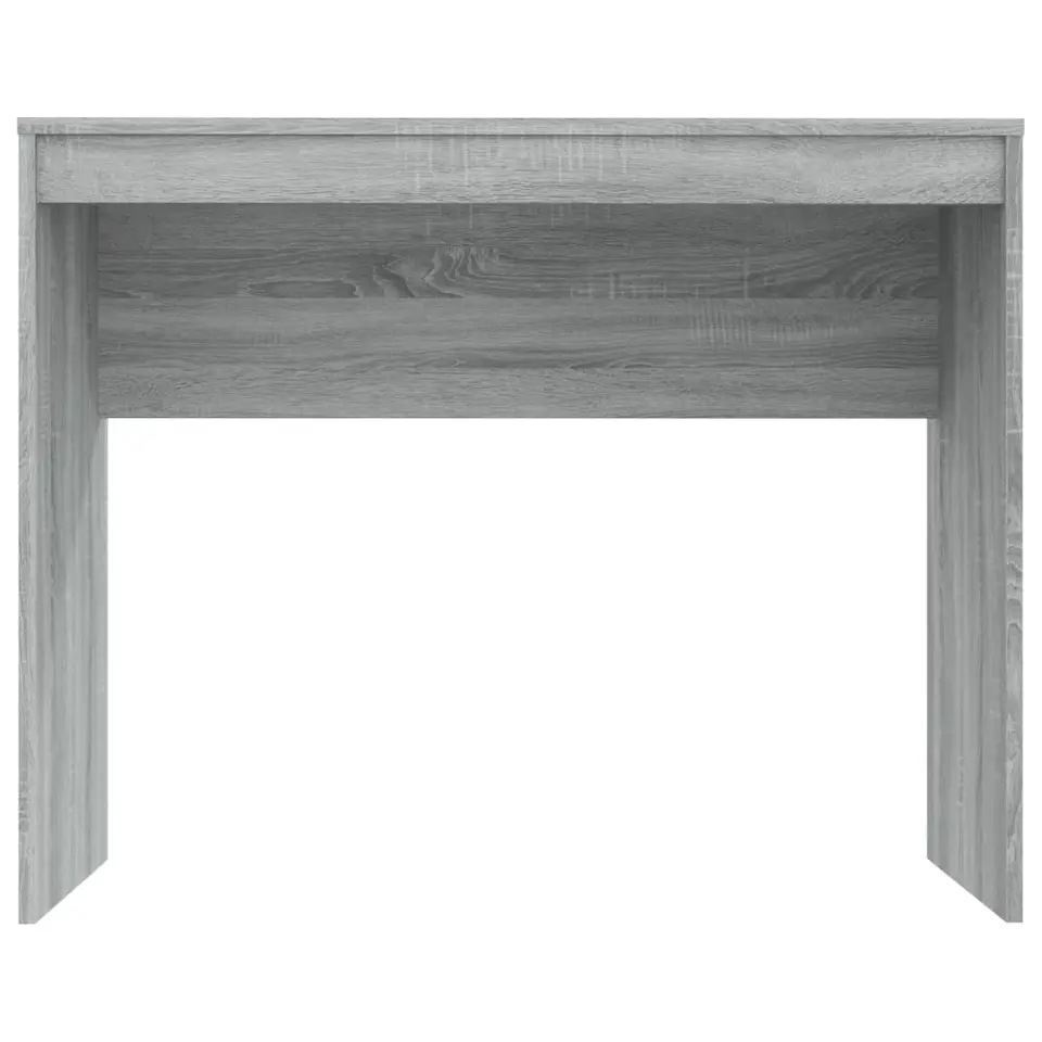 vidaXL - Bureau - Grijs - Bewerkt hout