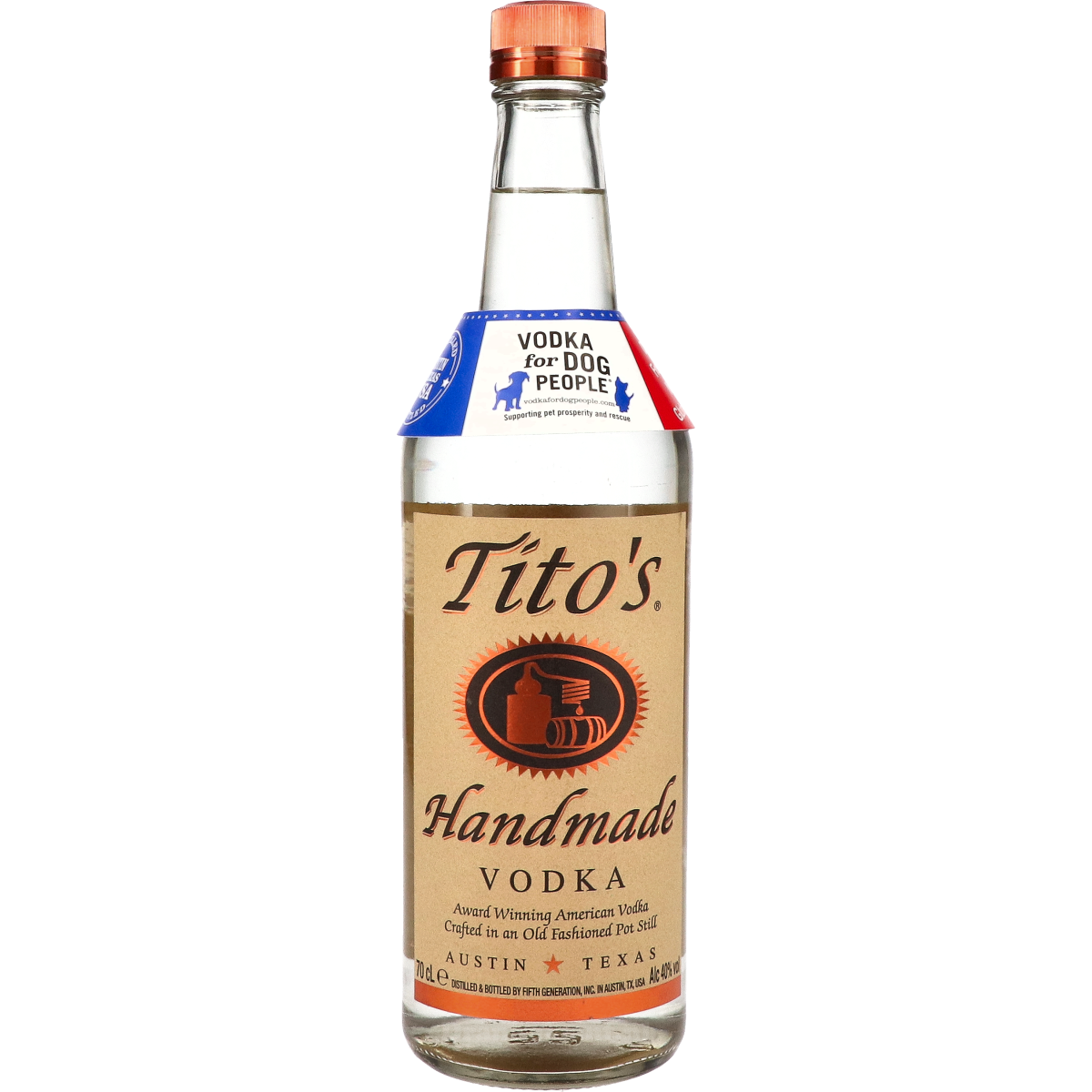Tito's Texas Handmade Vodka 70 cl
