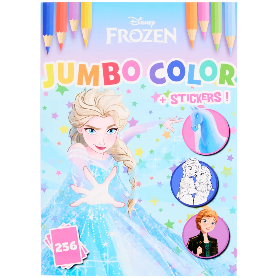 Disney kleur- en stickerboek Diverse varianten