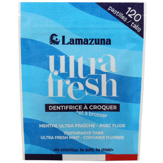 Dentifrice à croquer Lamazuna - 120 pastilles