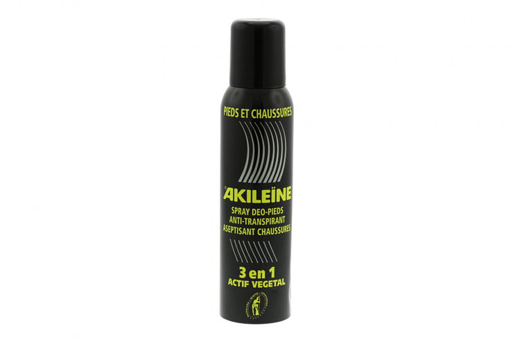 Spray noir 3en1 pour pieds et chaussures 150ml