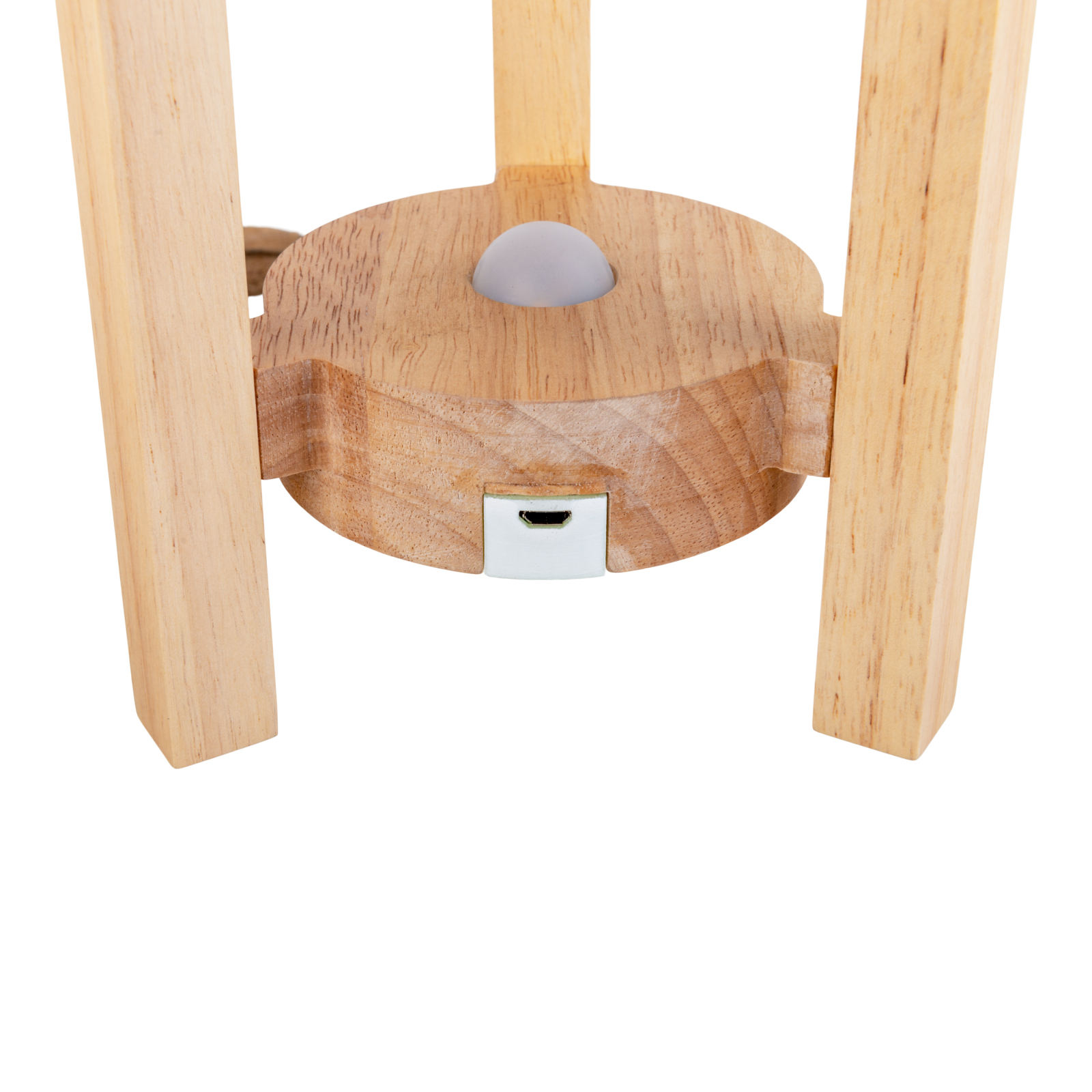 LED-Akkutischleuchte MADITA - weiß - dimmbar - 25 cm Höhe