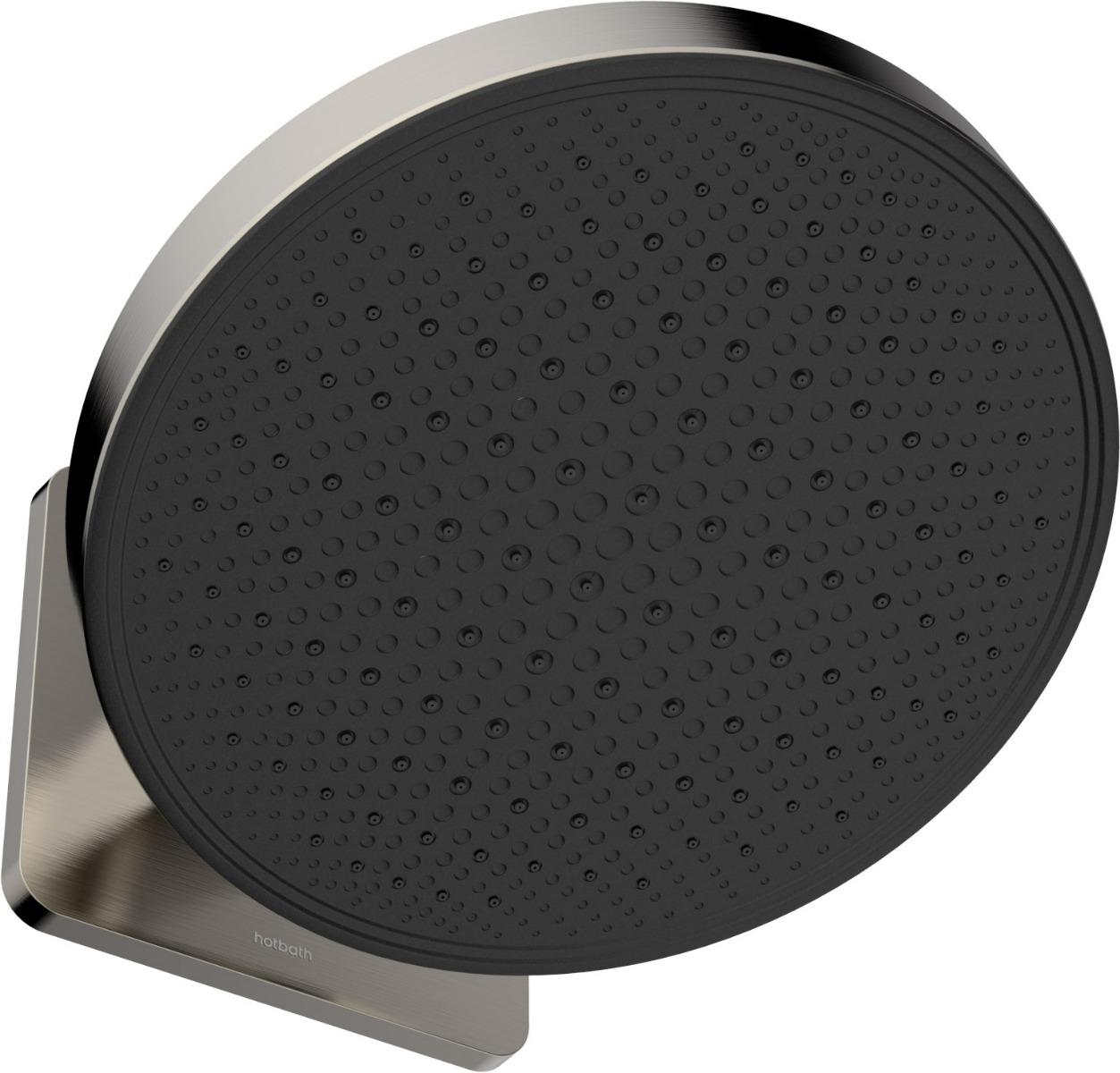 Hotbath Cobber M420 opbouw hoofddouche 30cm geborsteld nikkel