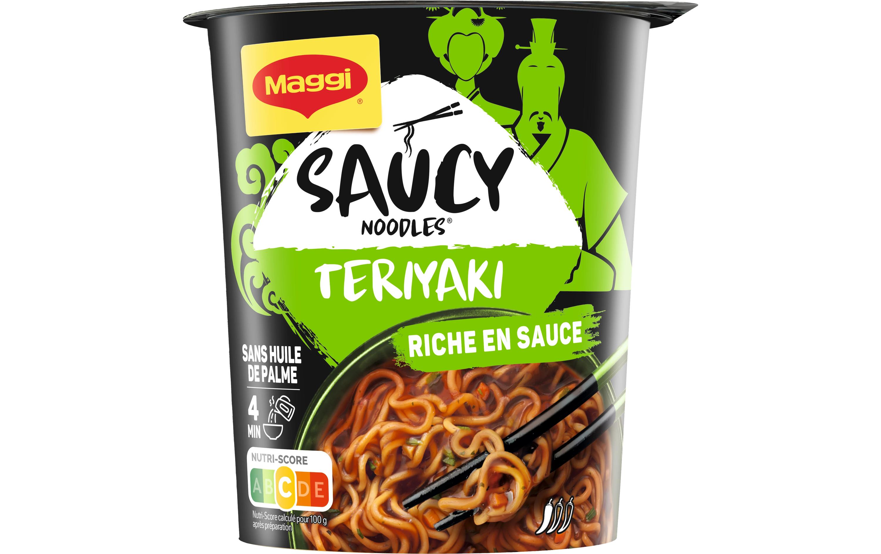 Fertiggericht Saucy Noodle Teriyaki 75 gNudelgericht mit Teriyaki-Geschmack