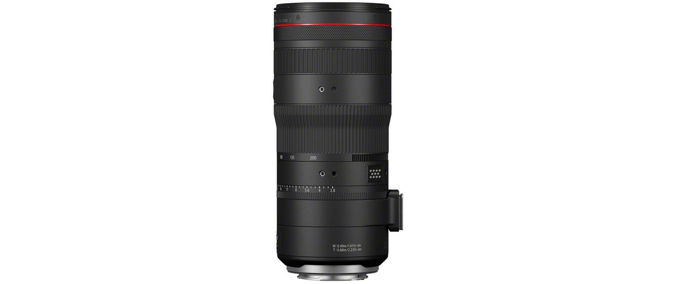 Zoomobjektiv Canon RF 70-200mm F/2.8L IS USM Z Canon RF<br>Lichtstarkes und kompaktes Telezoomobjektiv