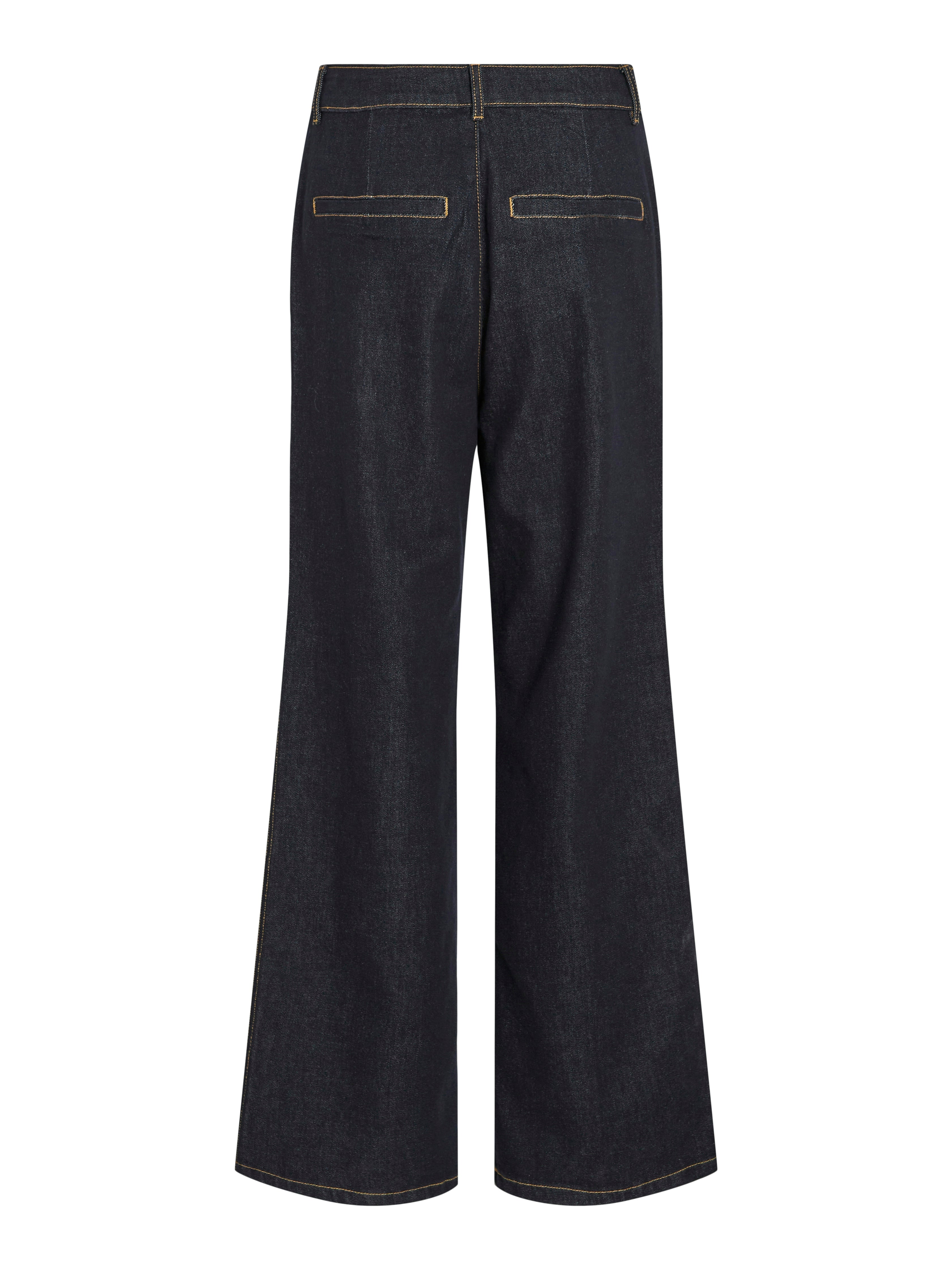 Vila  Vimensina HW jeans - Dark Blue Denim