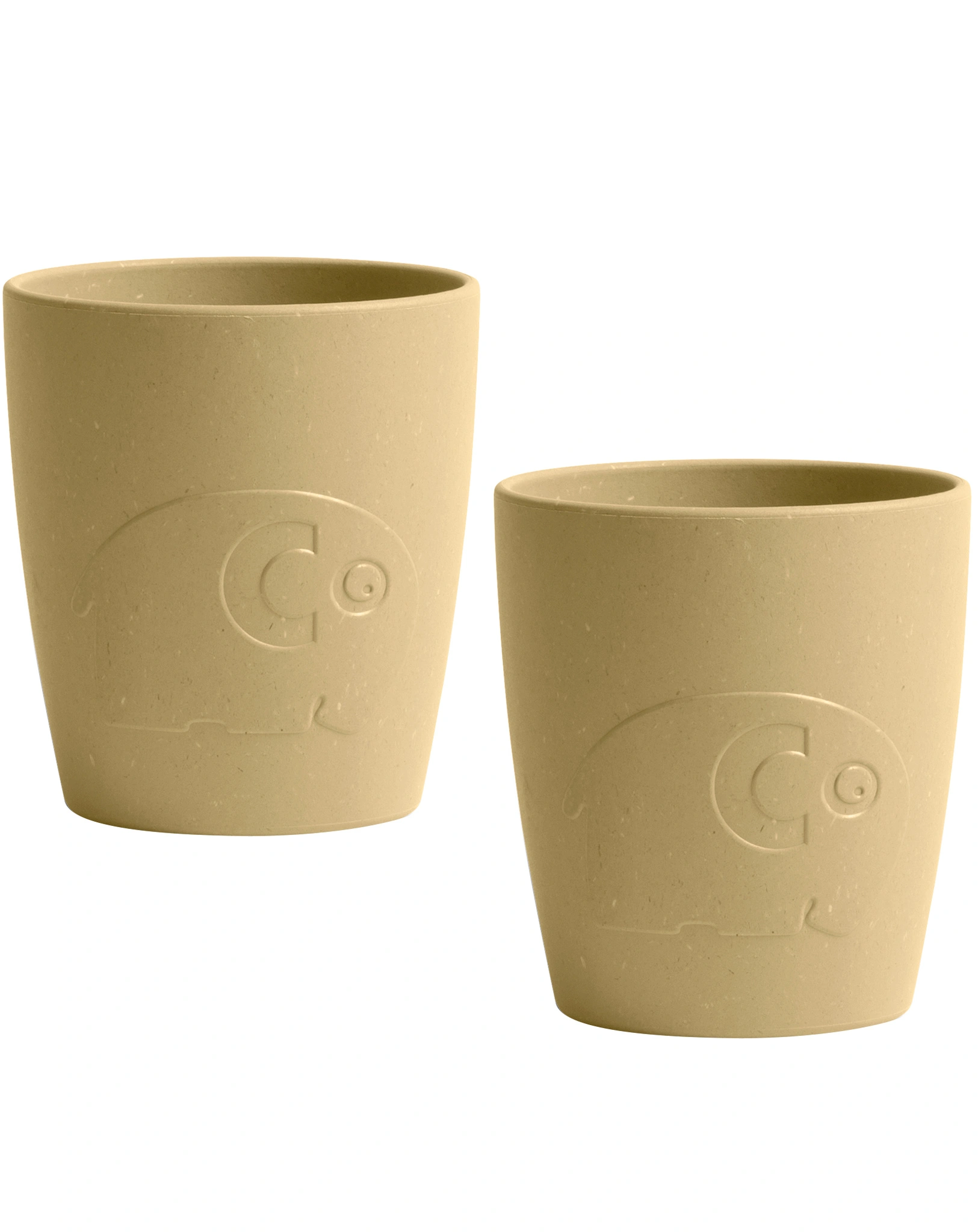 Becher-Set MUMS 2er Pack in wheat yellow