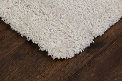 Teddy Luggteppe 80x160, Hvitt