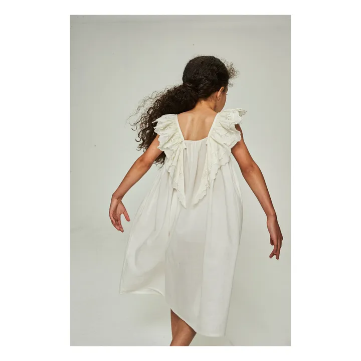 Faune Robe Wren | Blanc/Écru
