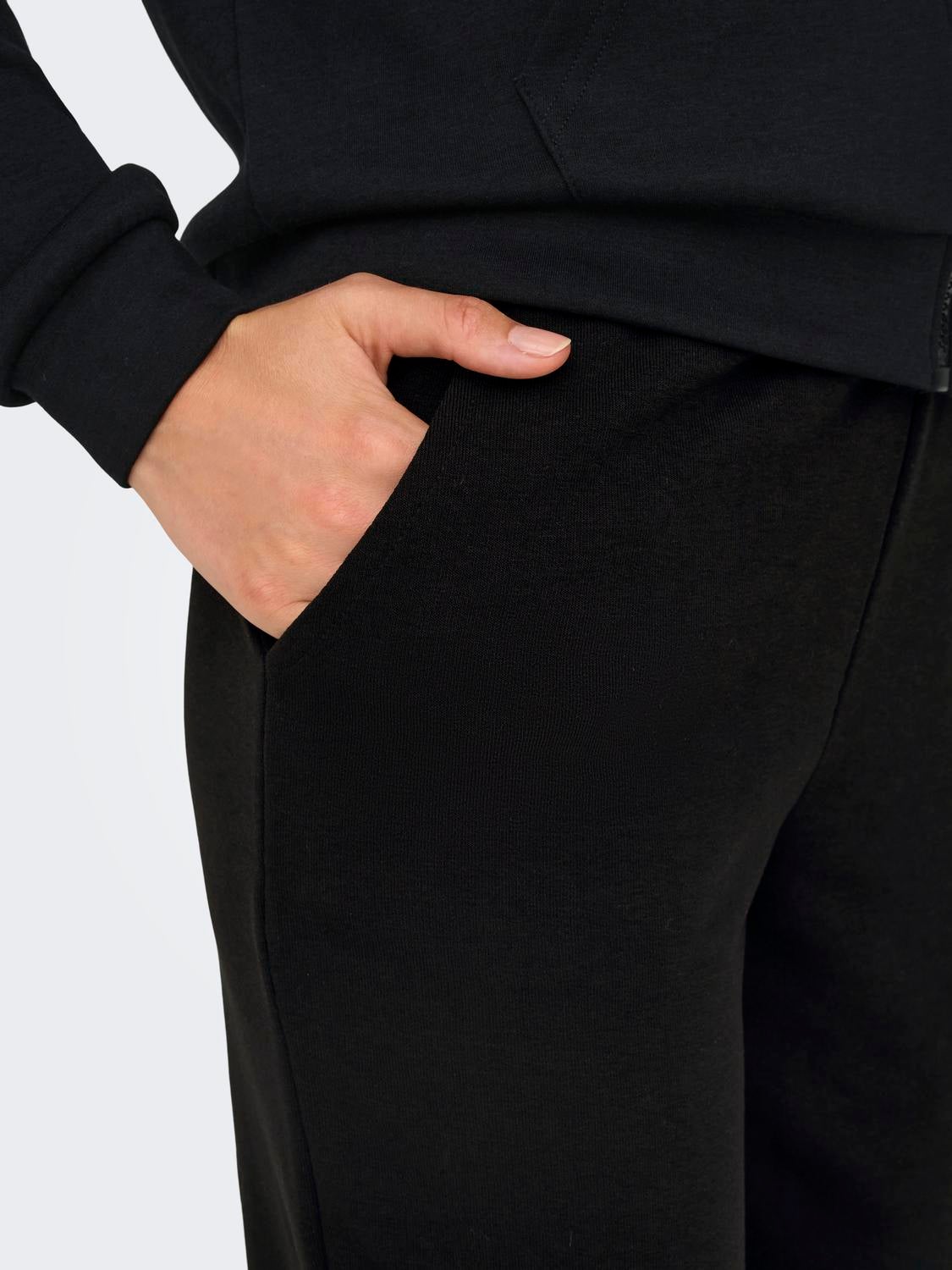 ONPMELINA Mittlere Taille Slim Fit Jogginghose Black