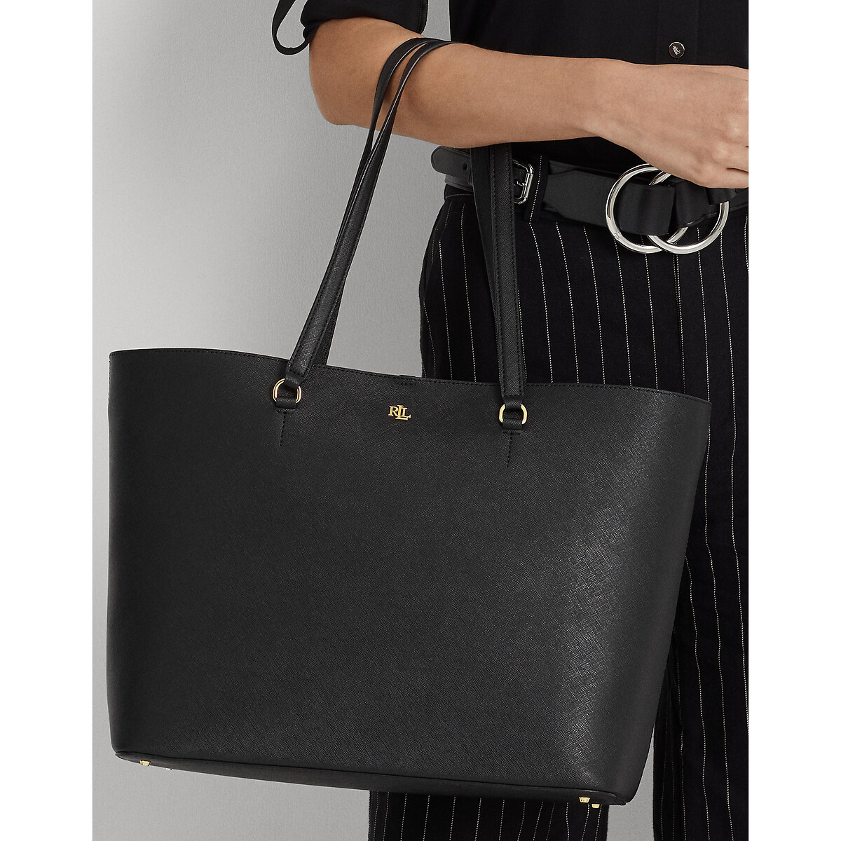 LAUREN RALPH LAUREN<br>Bolsa de couro KARLY