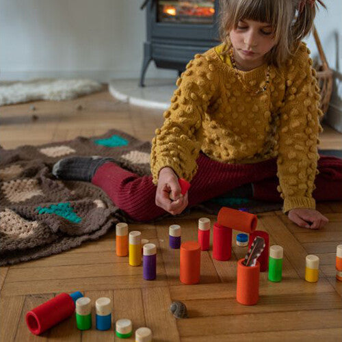 Grapat poppetjes lo - 36st
