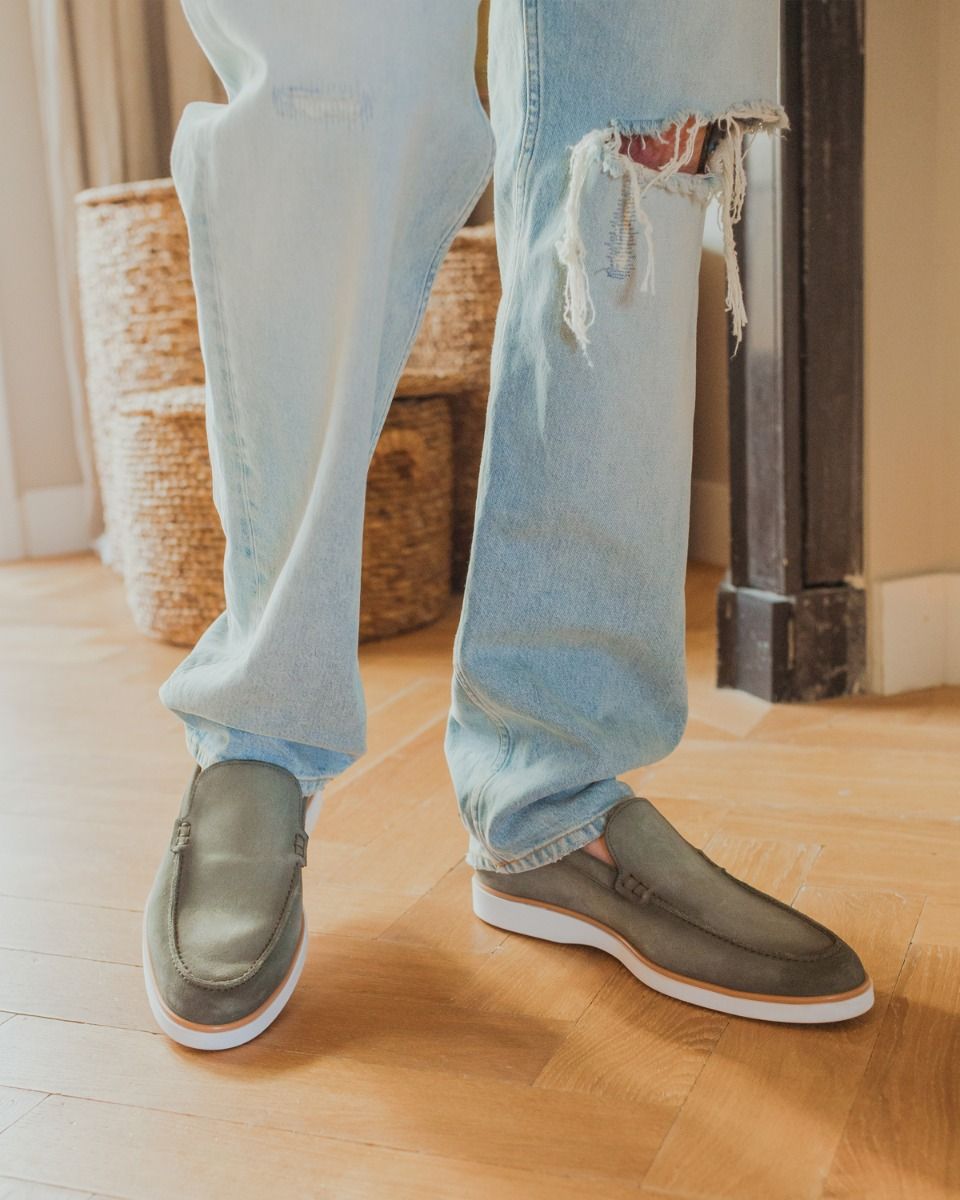 Magnanni 25117 Groen Herenloafers