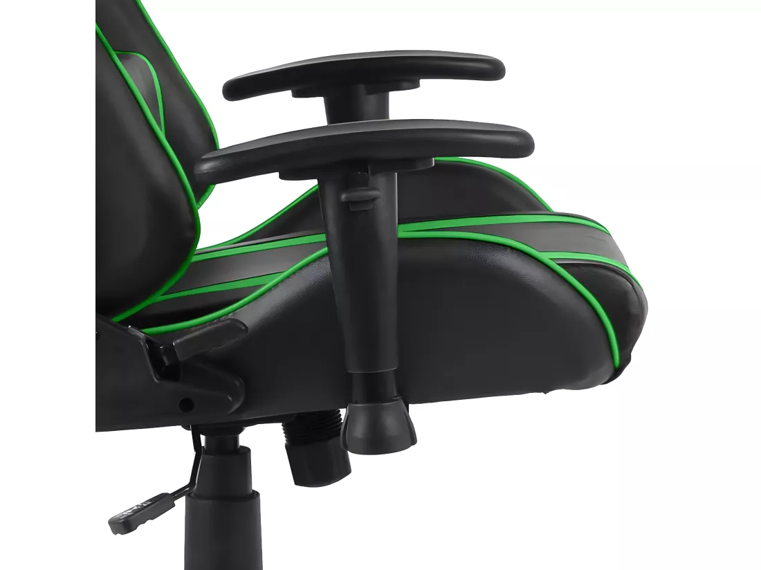 Chaise de jeu pivotante Vert PVC