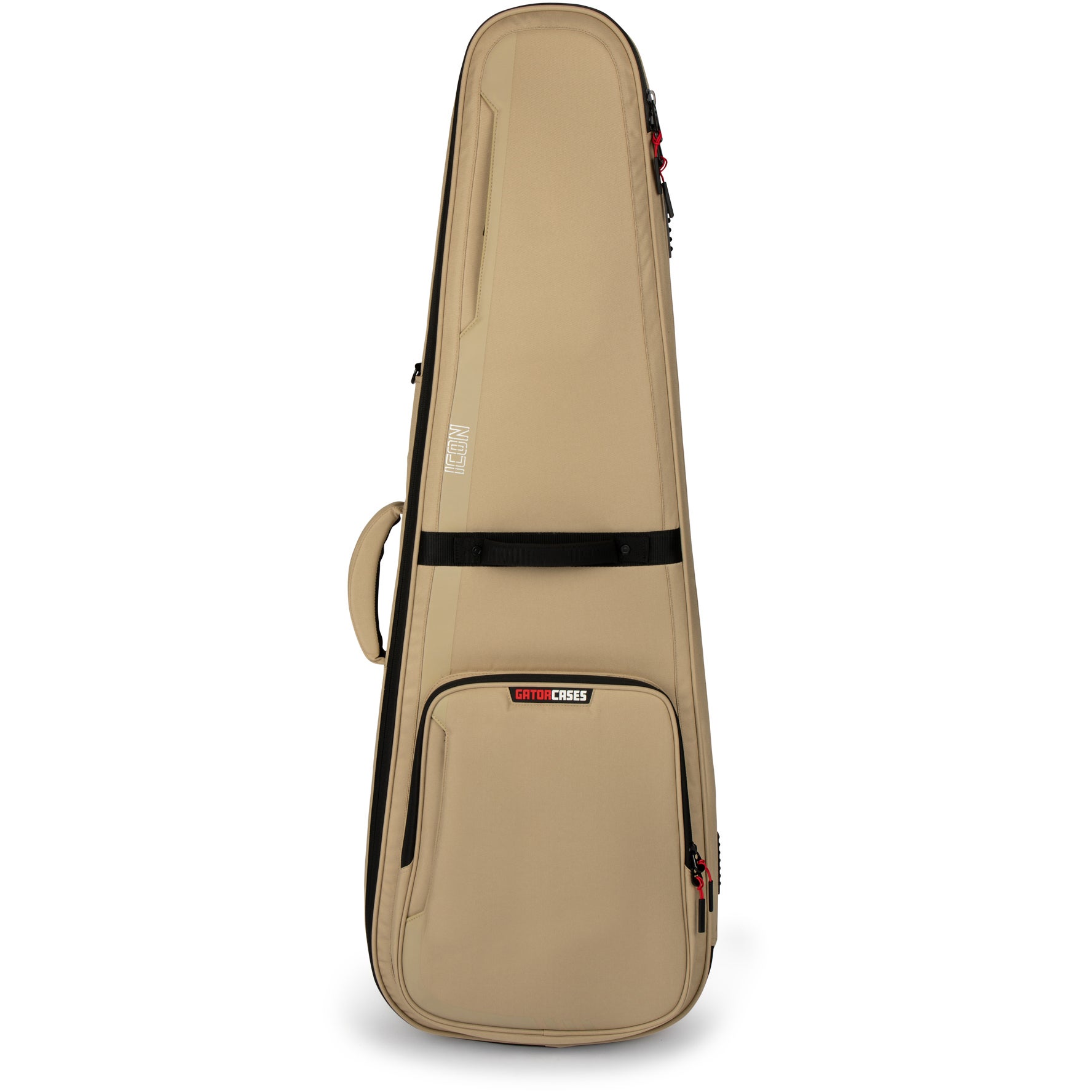 Gator Cases G-ICONELECTRIC-KHK Icon series softcase voor elektrische gitaar - beige