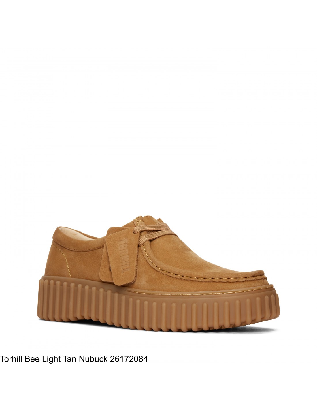 clarks Derby femme torhill bee light tan nubuck